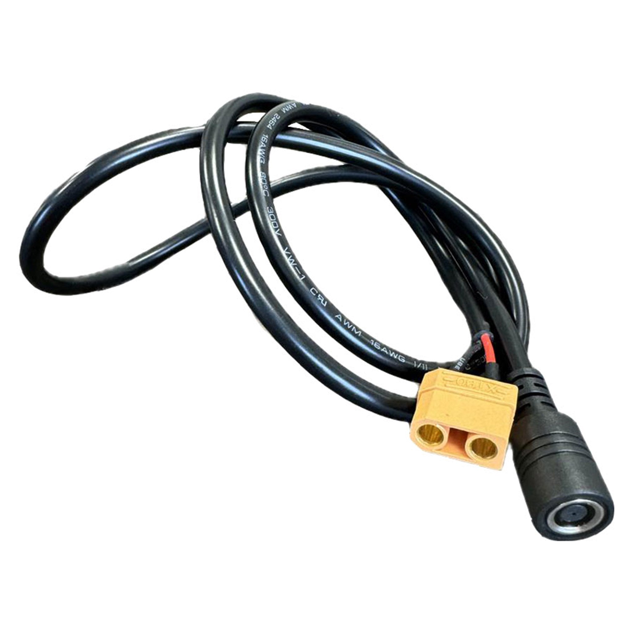 LPAC 02 Black Lippa DC7909 (Hun) Til XT60 (Han) 1M Kabel 1