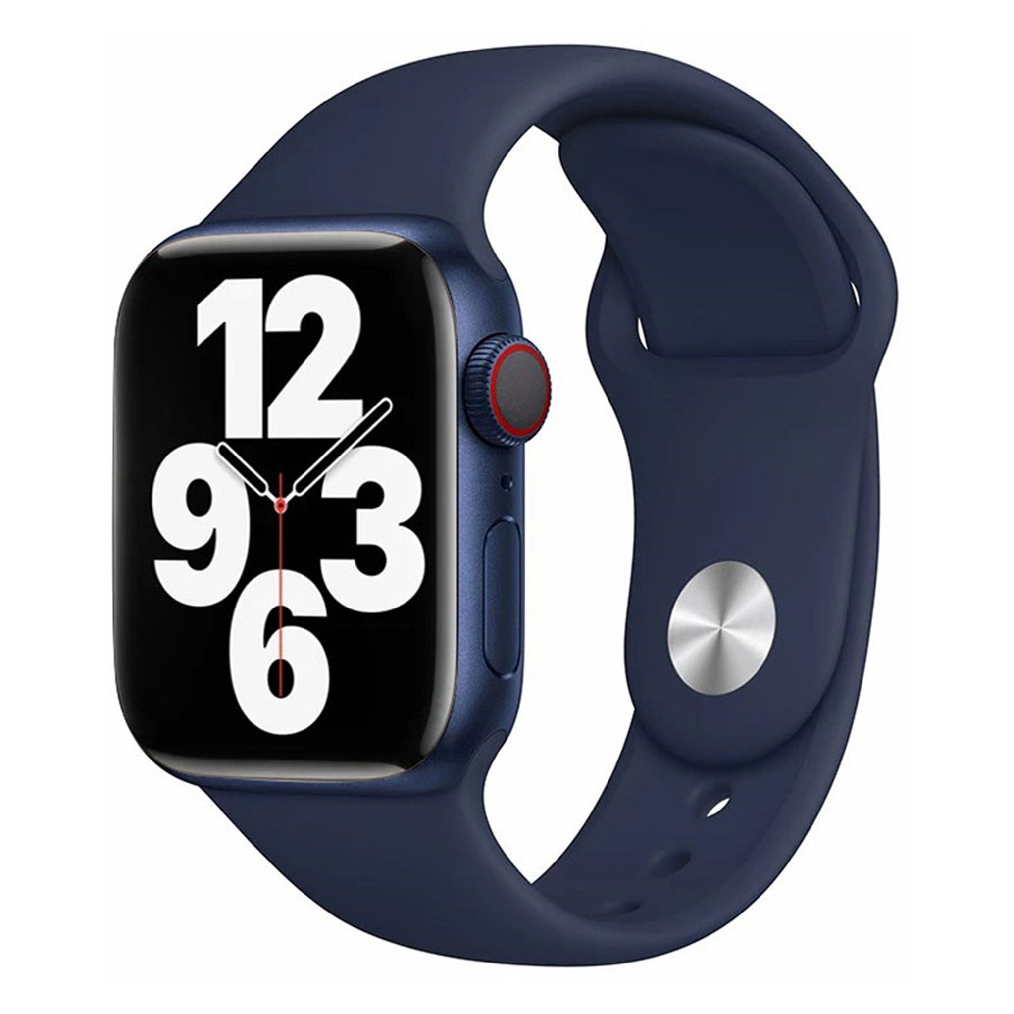 LPAW007 Lippa Apple Watch Silikonerem (38, 40, 41) Navy Blå 1