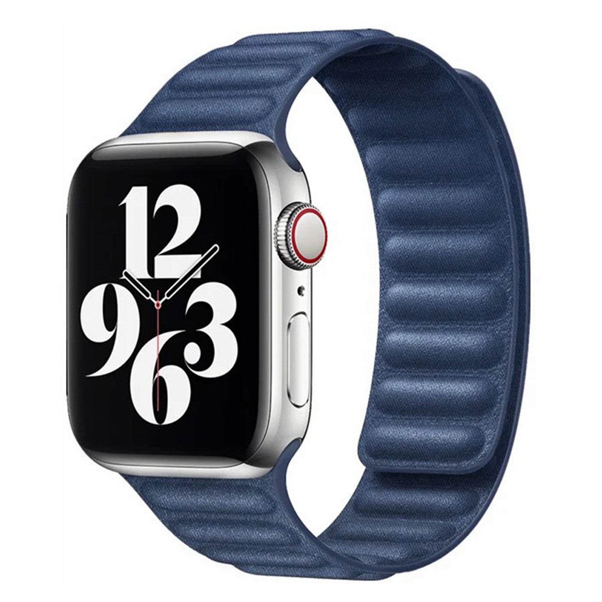 LPAW022 Lippa Apple Watch Finewoven Rem (38, 40, 41), Navy Blå 1