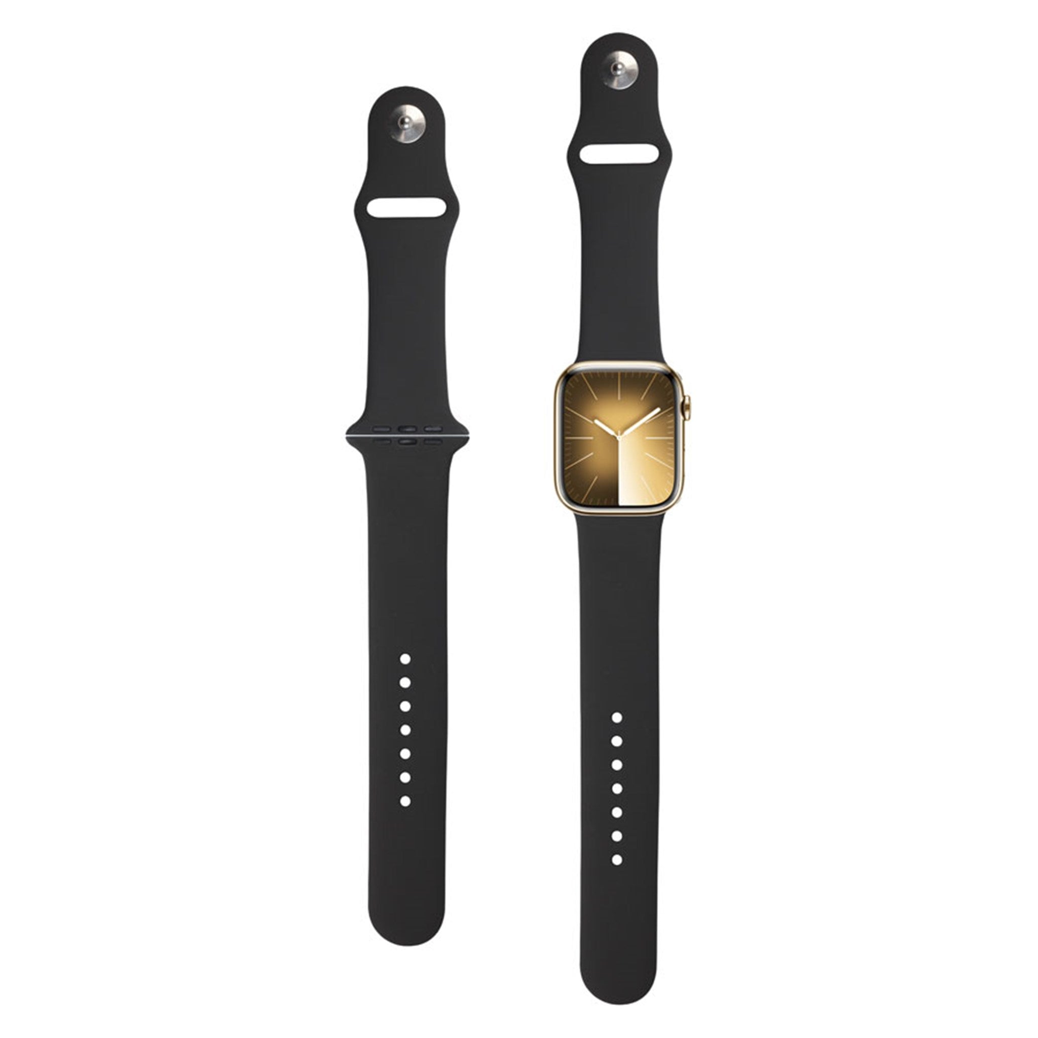 LPAW037 Lippa Apple Watch Silikonerem (42, 44, 45, 49), Grå 2