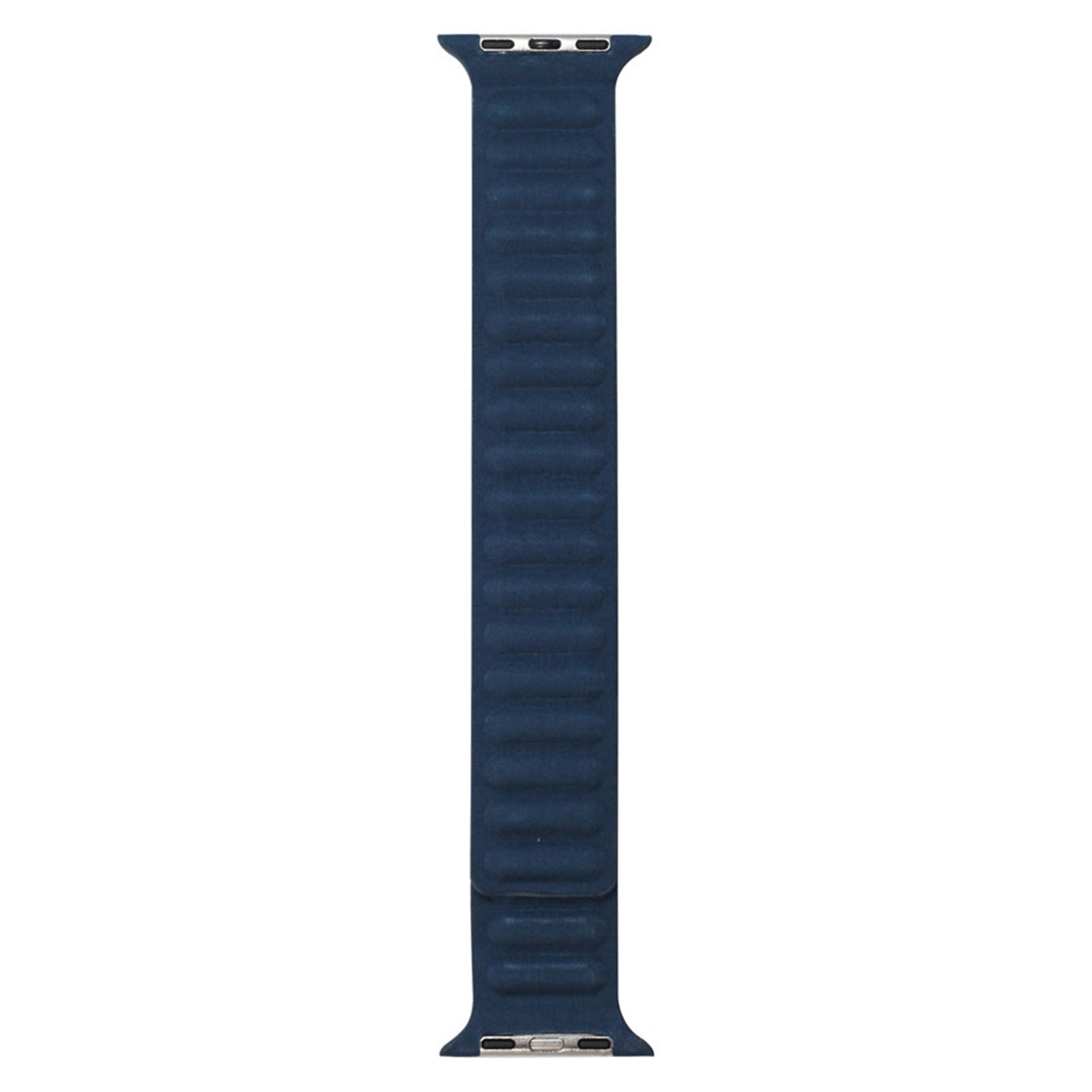 LPAW051 Lippa Apple Watch Finewoven Rem (42, 44, 45, 49), Navy Blå 4