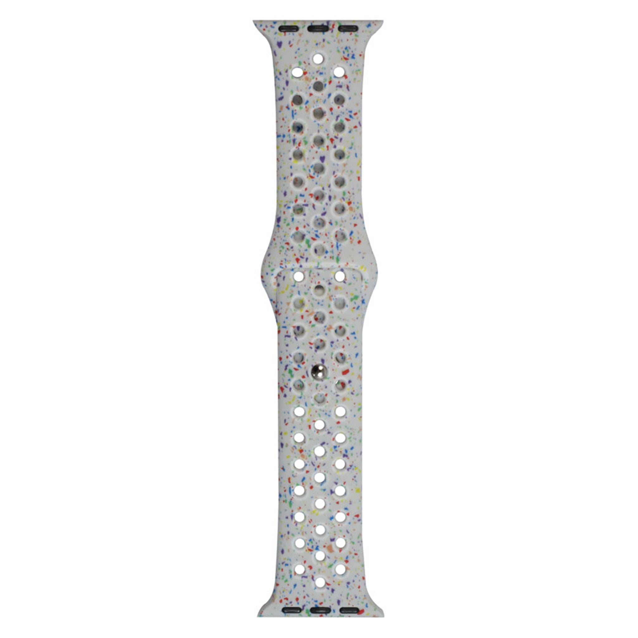 LPAW057 Lippa Apple Watch FLOUR Silikonerem 42,44,45,49, Hvid 4