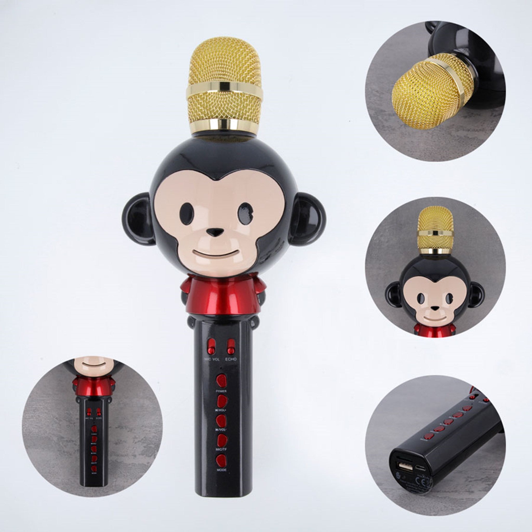 OEM0200174 Maxlife MX 100 Bluetooth Mikrofon Med Højtaler, Sort 02