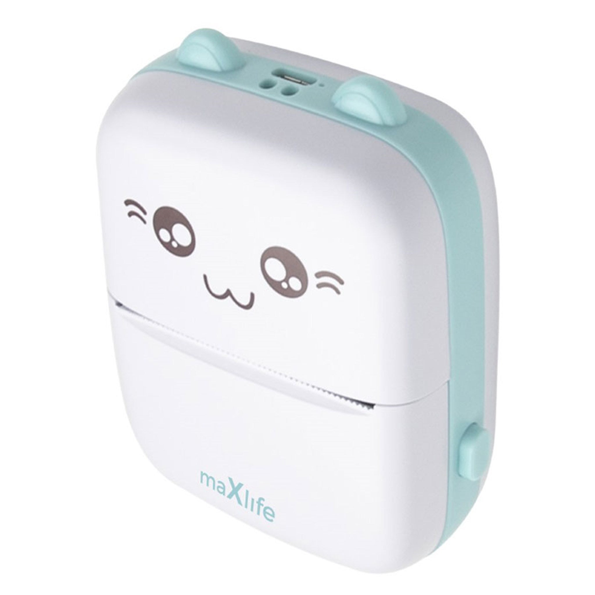 OEM0200503 Maxlife MXTP 100 Bluetooth Termisk Printer Til Børn, Blå 01