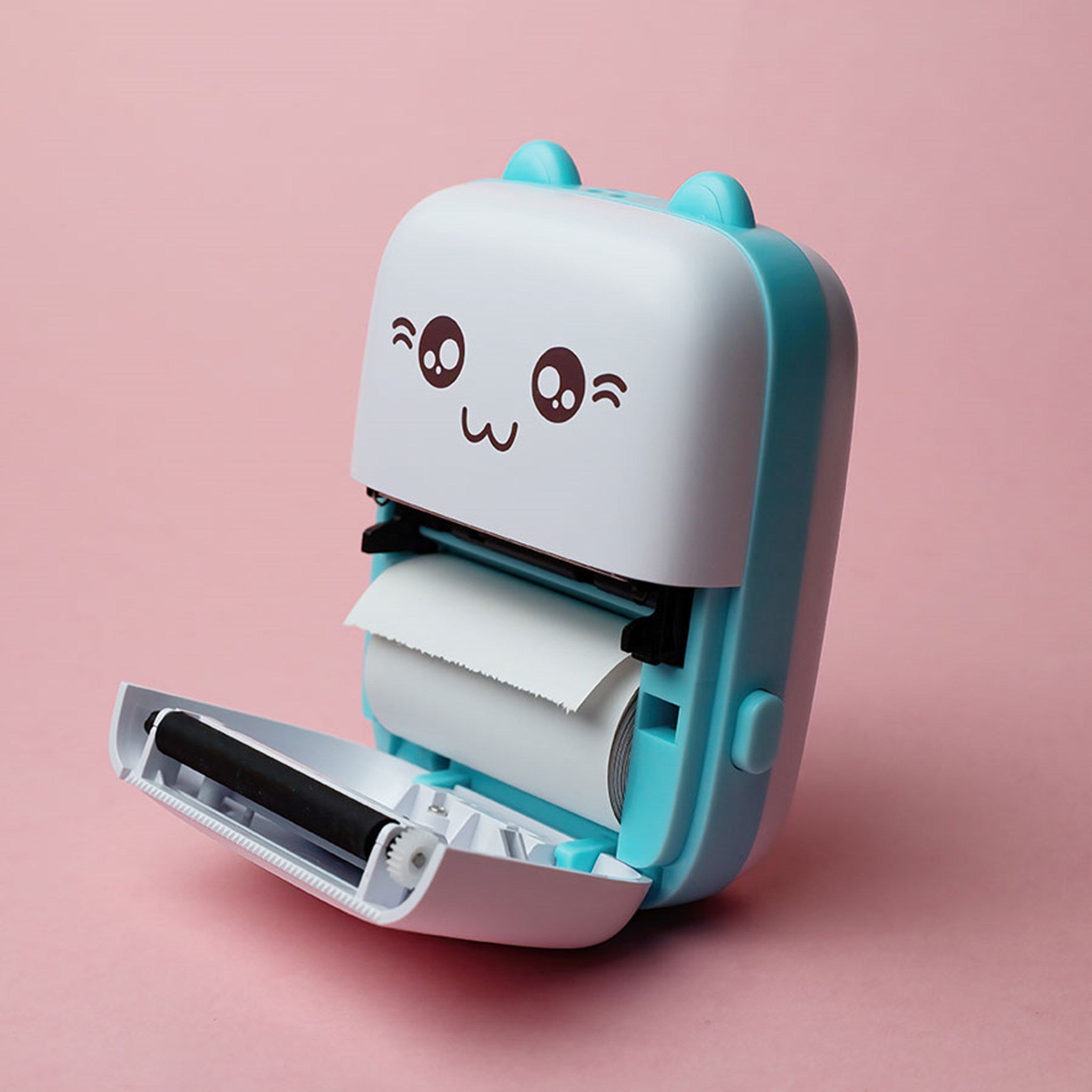 OEM0200503 Maxlife MXTP 100 Bluetooth Termisk Printer Til Børn, Blå 03