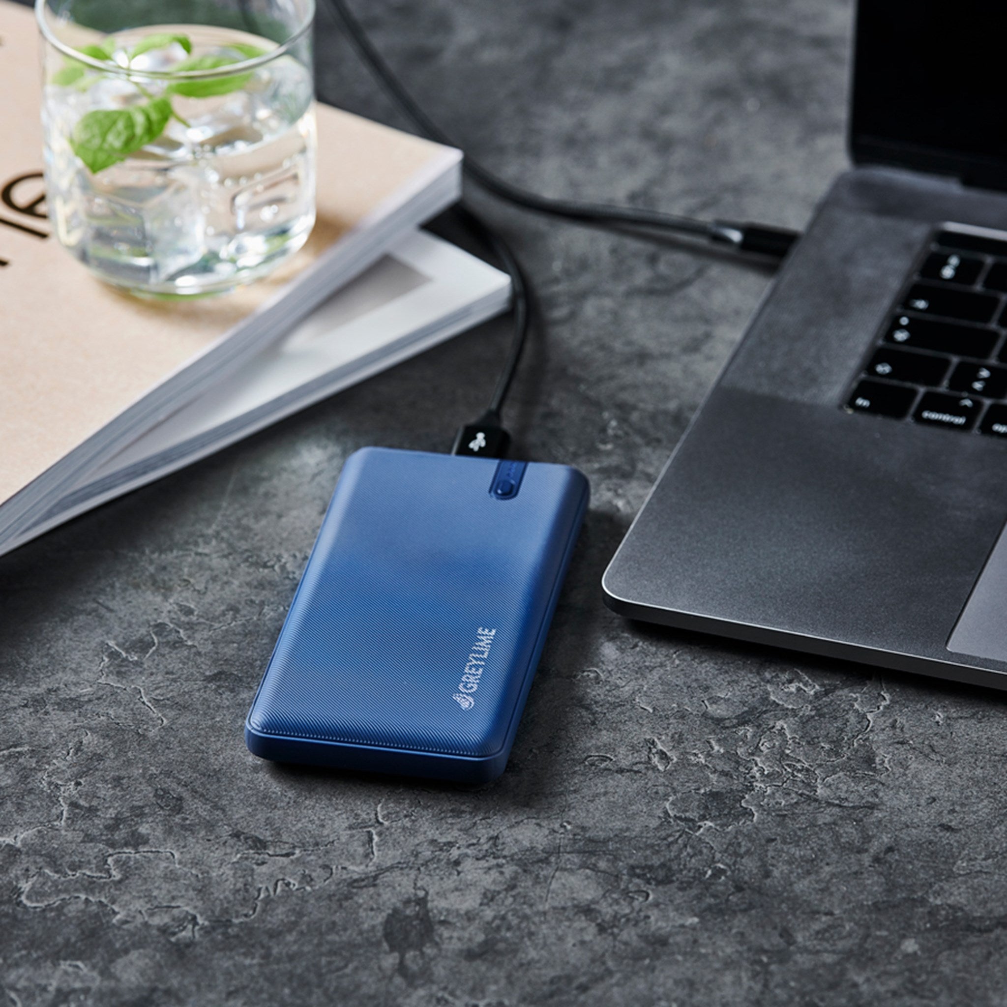 P104401 Greylime OCEAN 10.000 Mah Powerbank, Deep Blue 5