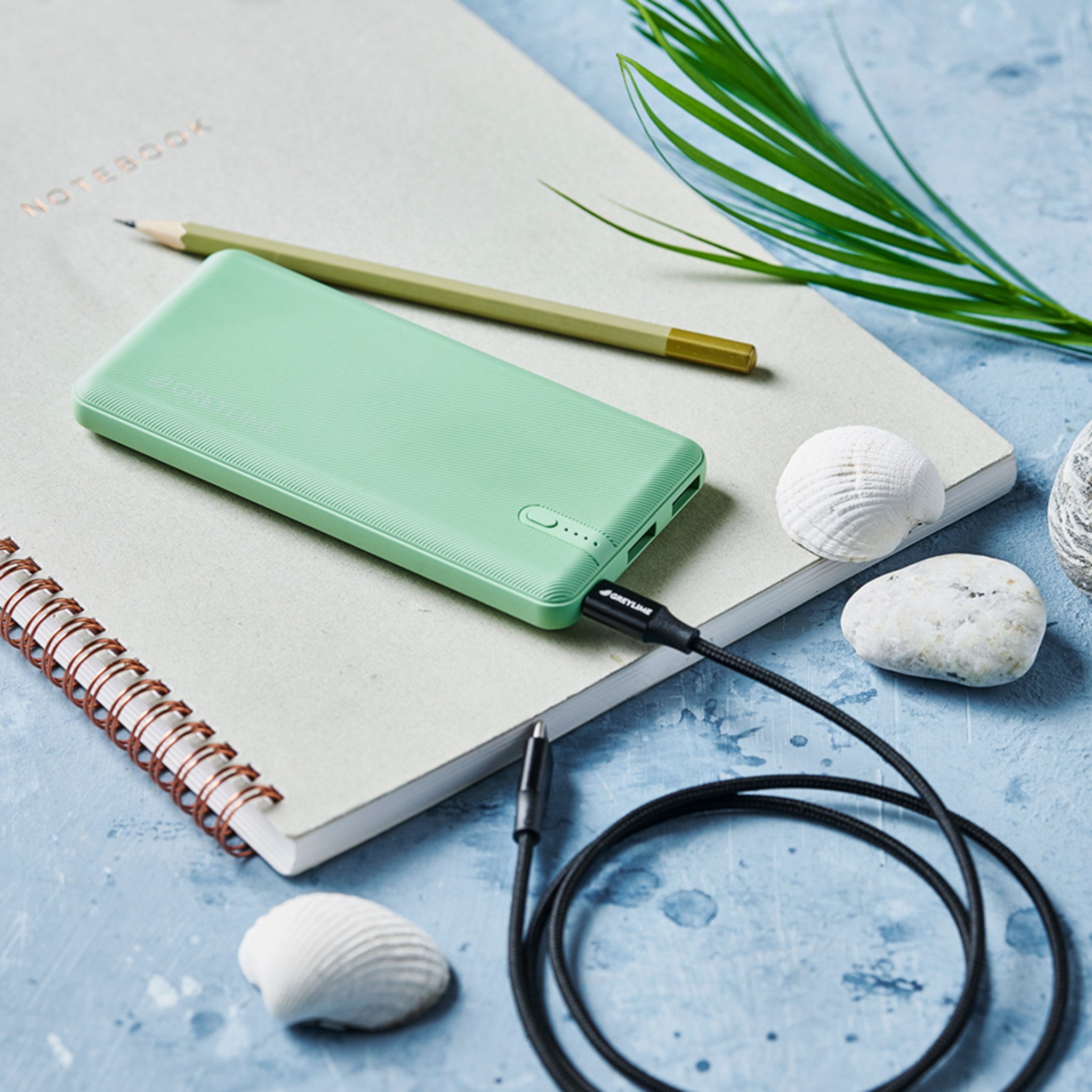 P104404 Greylime OCEAN 10.000 Mah Powerbank Mint Sea 4