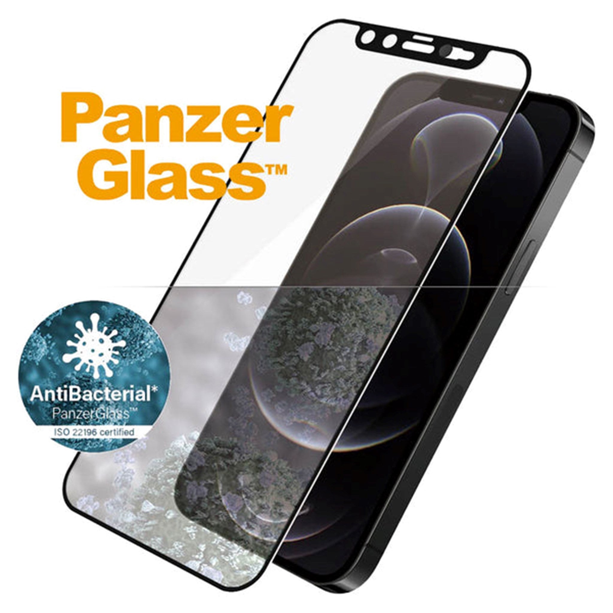 PNZ65306_PanzerGlass-iPhone-12-12-Pro-AntiBacterial-CamSlider-Skaermbeskyttelse_-Sort-Kant_02_grande.jpg