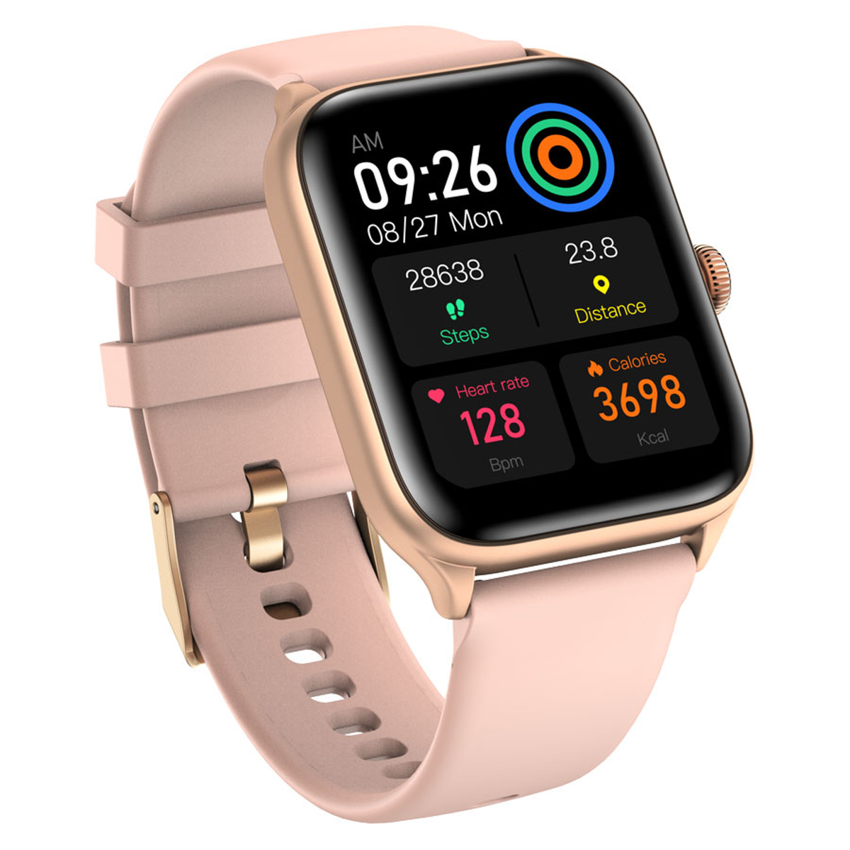 Riversong Motive 6 Pro, Smartwatch, Rose gold – SW62-ROSEGOLD – produktbillede 2