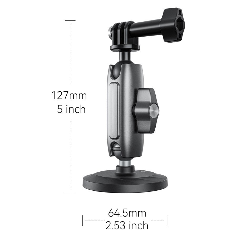 CMM 001 Telesin Aluminium Alloy Magnetic Mount For Action Cameras 9