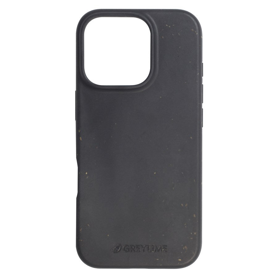 COIP16L01 Greylime Iphone 16 Pro Biodegradable Cover Black 6