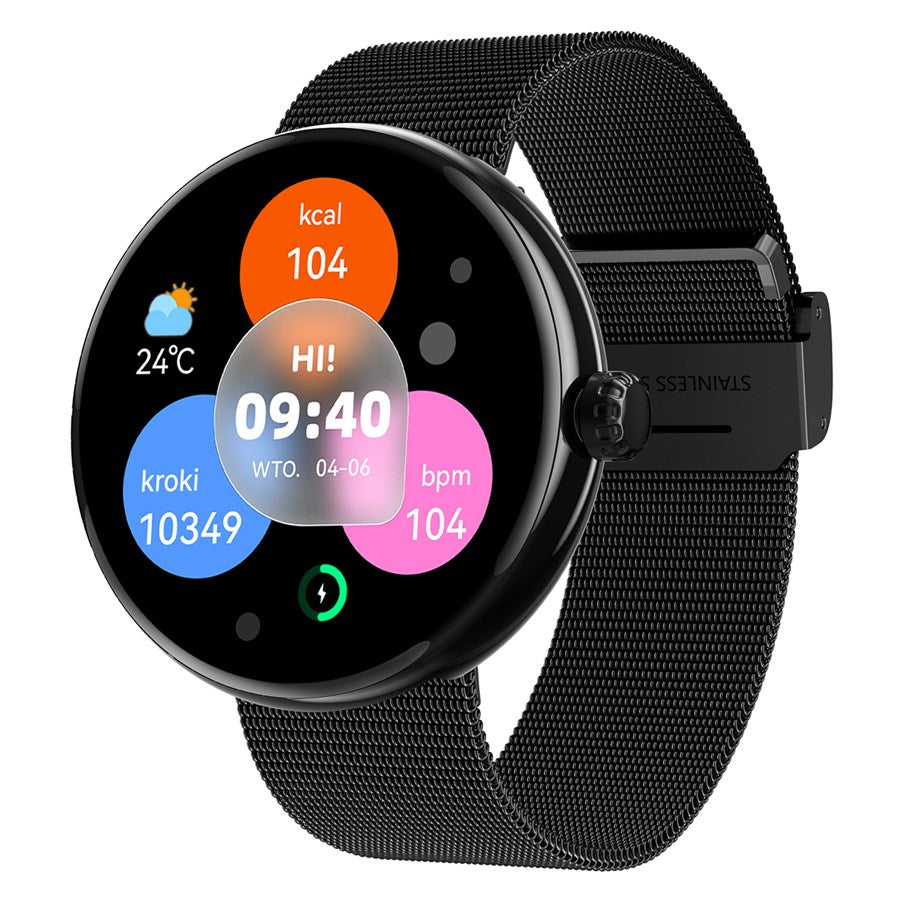 GSM180308 Forever Smartwatch Forevive 5 SB 365 Black 1