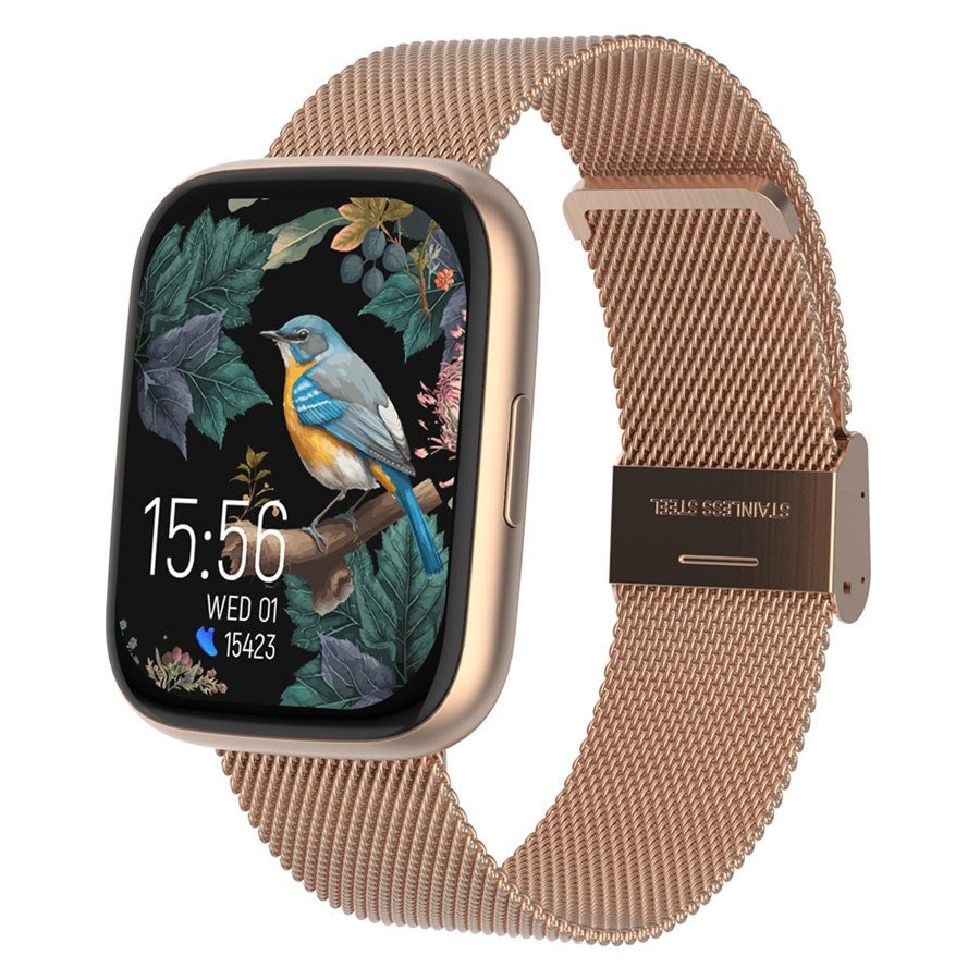 GSM180720 Forever Forever Forevigo 4 SW 330 Smartwatch, Rose Gold 1