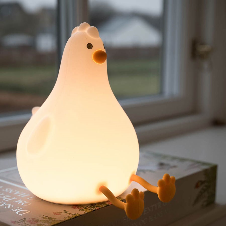 LBBL04 Lippa Touch Baby Lamp With Battery And Timer, Chicken 13