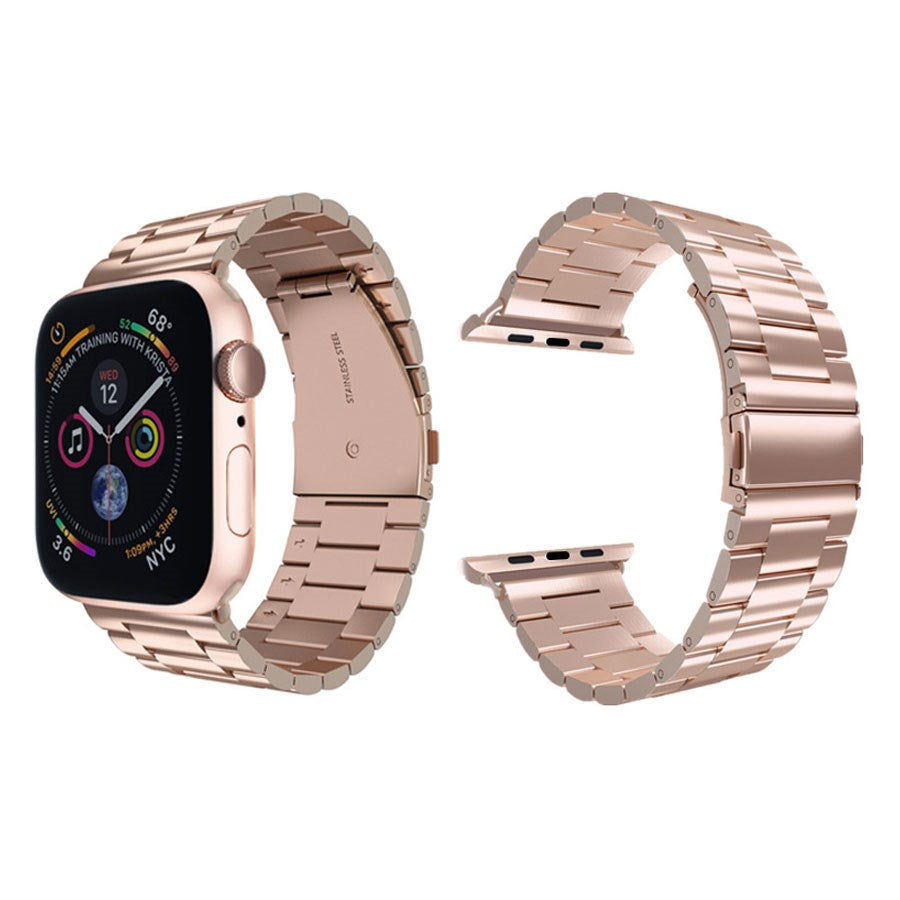 LPAW091 Lippa Apple Watch Urlænke I Rustfri Stål 38 40 41, Rose Gold 3