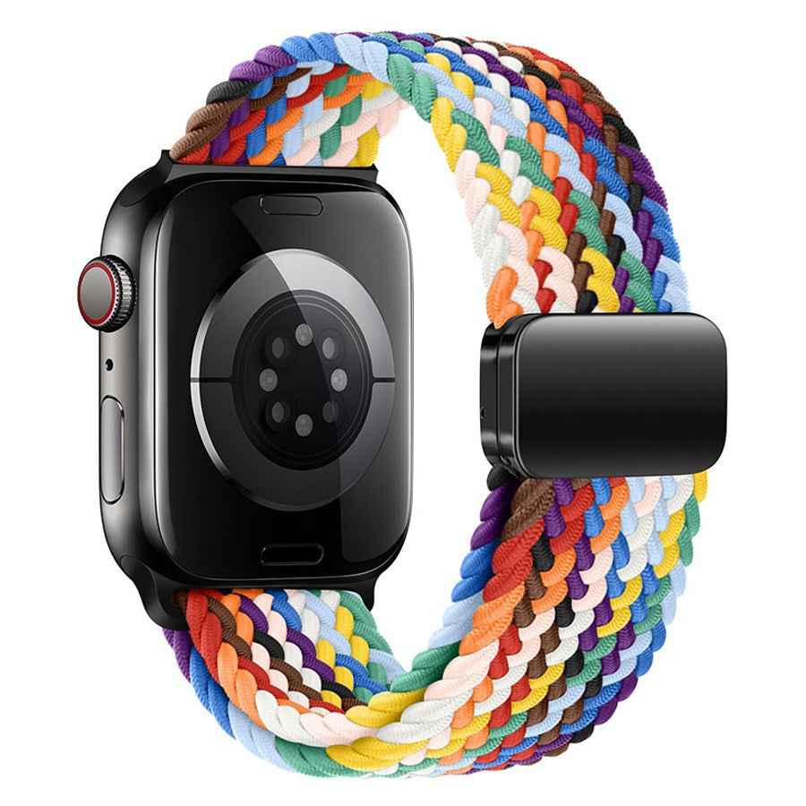 LPAW142 Lippa Apple Watch Nylon Strap Incl. Magnetic Lock 42 (Series1,2,3) 44 45 46 49Mm, Multi Colour 2