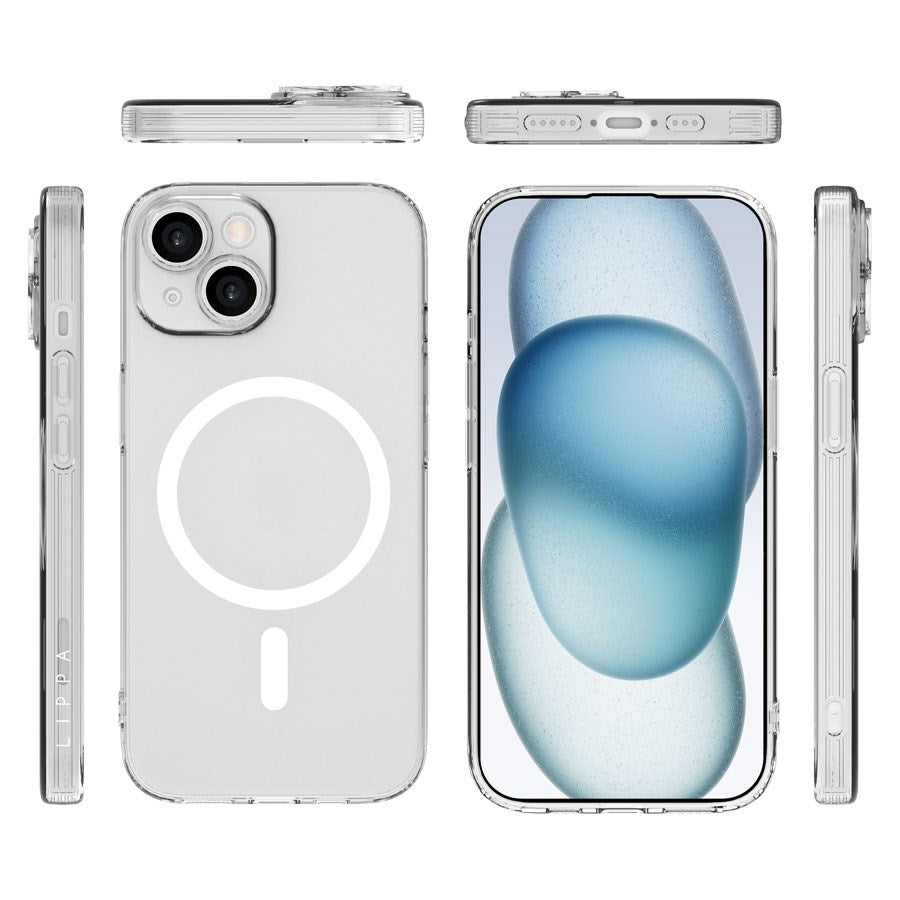 LPCOVER0013 Lippa Magsafe Iphone 15 Cover,Clear 2