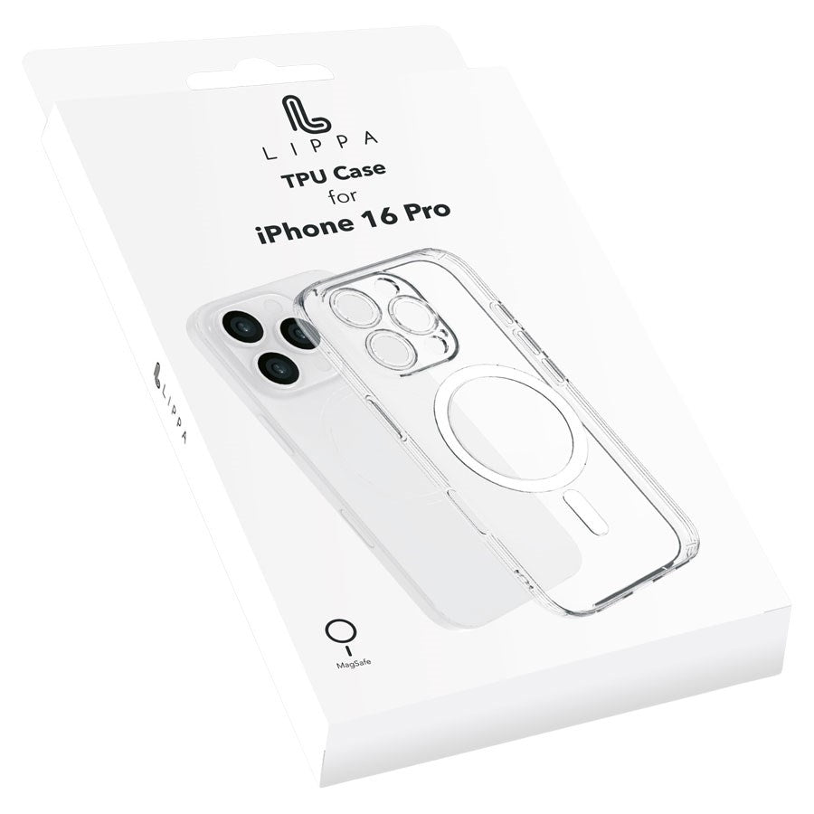 LPCOVER0016 Lippa Magsafe Iphone 16 Pro Cover,Clear 3
