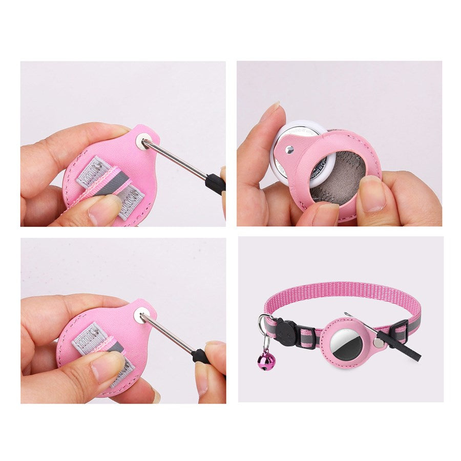 LPCOVER0026 Lippa Collar For Cats And Dogs, 22 32 Cm, Pink 3