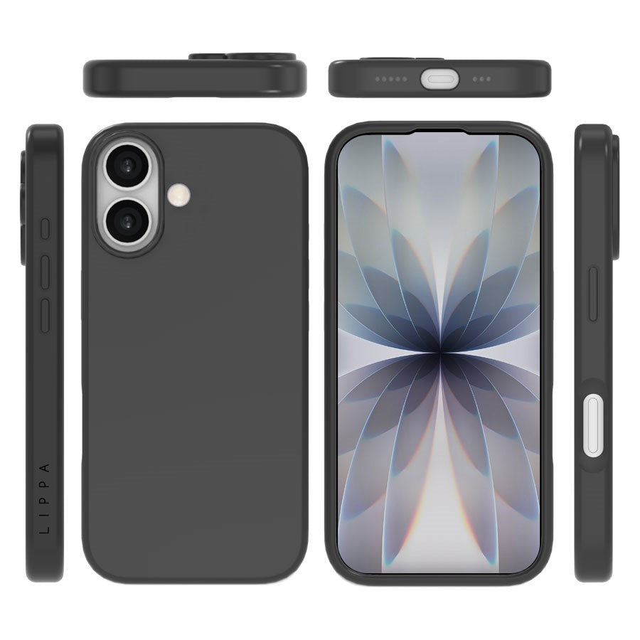 LPCOVER0074 Lippa Iphone 17 Silicone Cover With Magsafe,Black 1