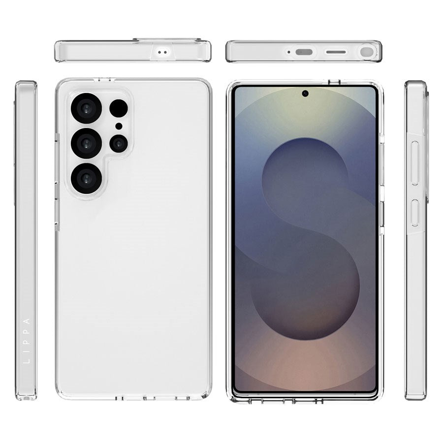 LPCOVER0087 Lippa Samsung S25 Ultra TPU Cover,Transparent 2