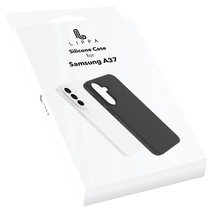 LPCOVER0095 Lippa Samsung A37 Silicone Cover,Black 3