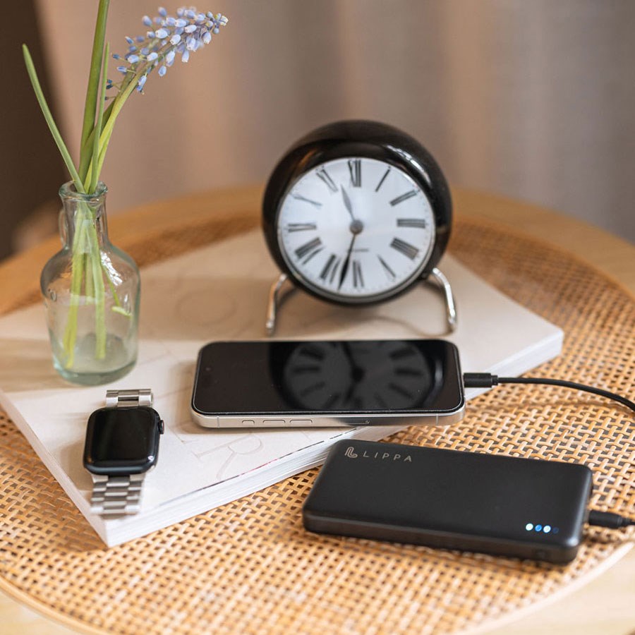 LPPB10000FC Lippa 10.000 Mah Powerbank 18W USB C PD & QC USB A Output 6