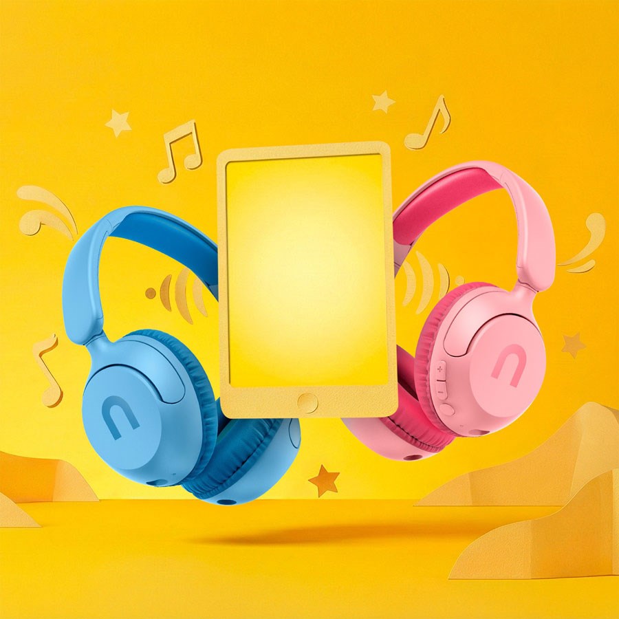 Niceboy KIDDIE 2 BLUE Niceboy Kiddie 2 Headphones, Blue 4