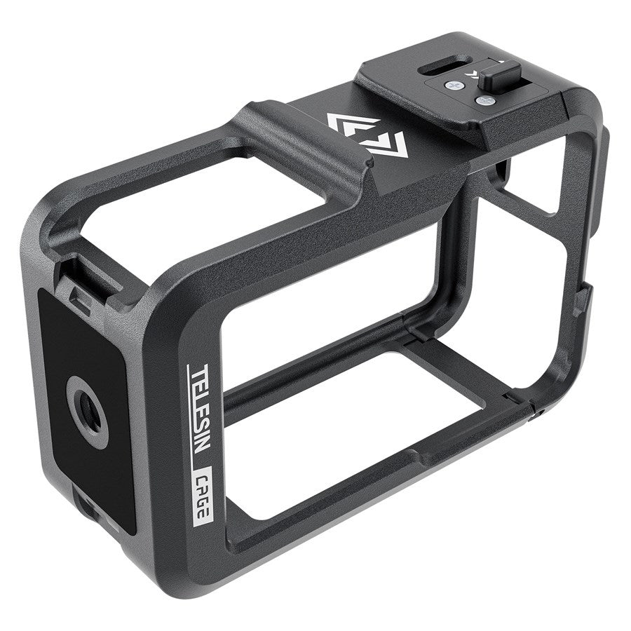 OA FMS 004 Telesin Metal Cage For DJI Osmo Action 3 4 2