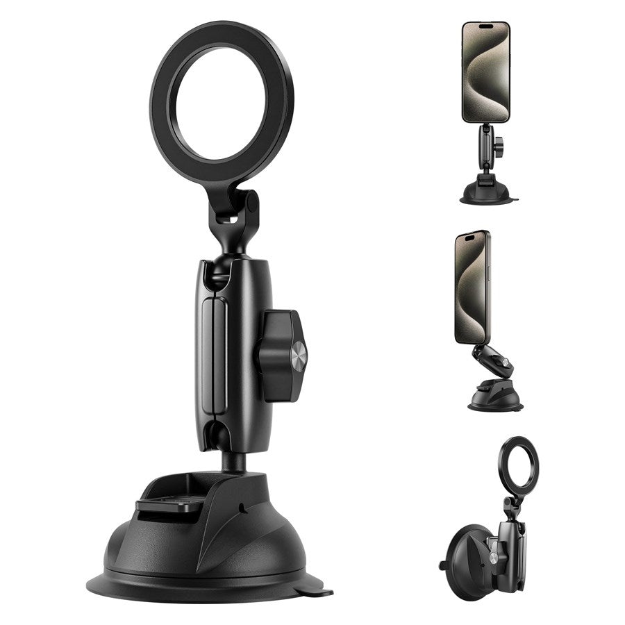 P3 SUS 02 Telesin Car Suction Cup Mount For Phones 2