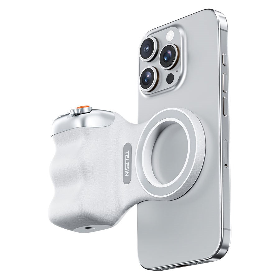 P5 MP 001WH Telesin Fun Shot Maggrip 2 – Magnetisk Greb Til Smartphone 1