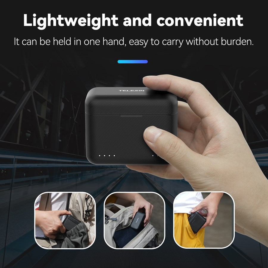 S0 BCG 07 TIS Telesin Charger Case For Insta360 X4 6