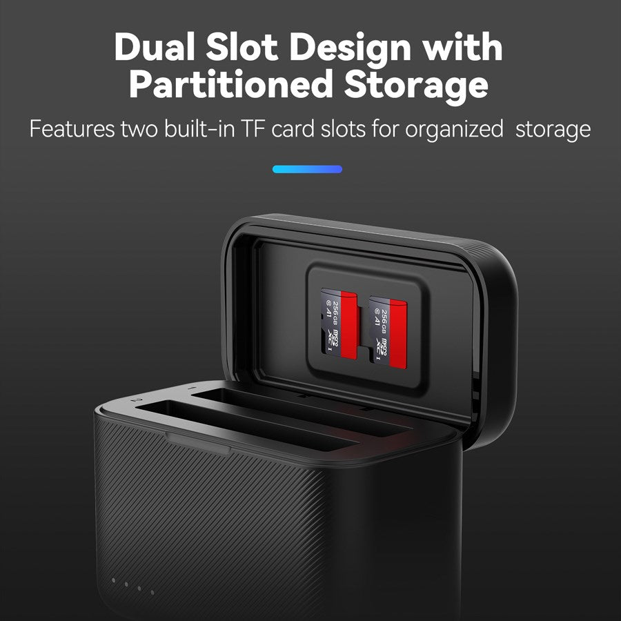 S0 BCG 07 TIS Telesin Charger Case For Insta360 X4 9