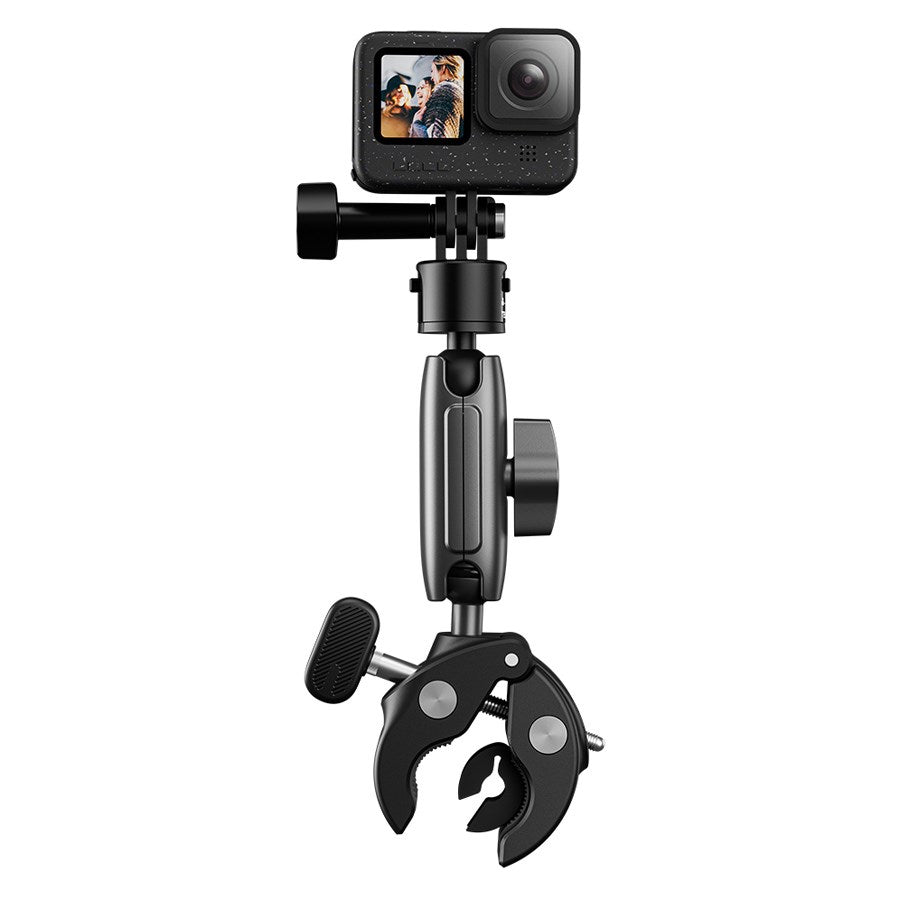 S3 HBM 01 Telesin Crab Claw Clamp Mount With Quick Release For Action Camera(Aluminum Alloy Pea Clip) 2