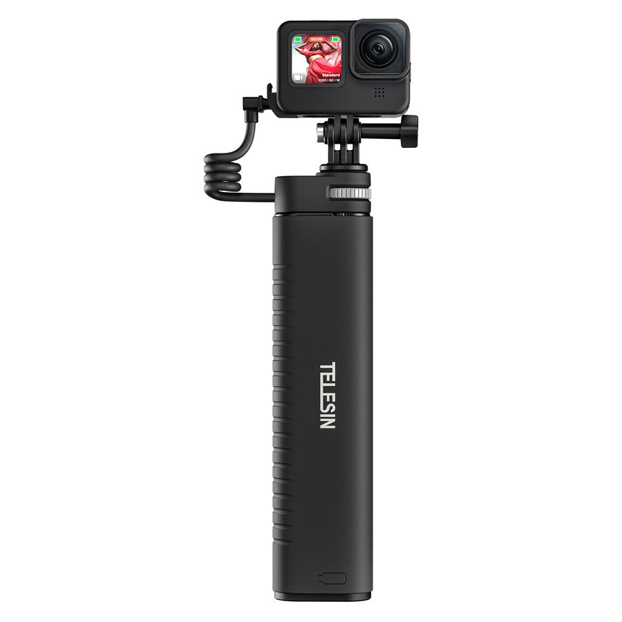TE CSS 001 Telesin Rechargeable 0.9M Selfie Stick For Gopro Mobilephone Etc. 1