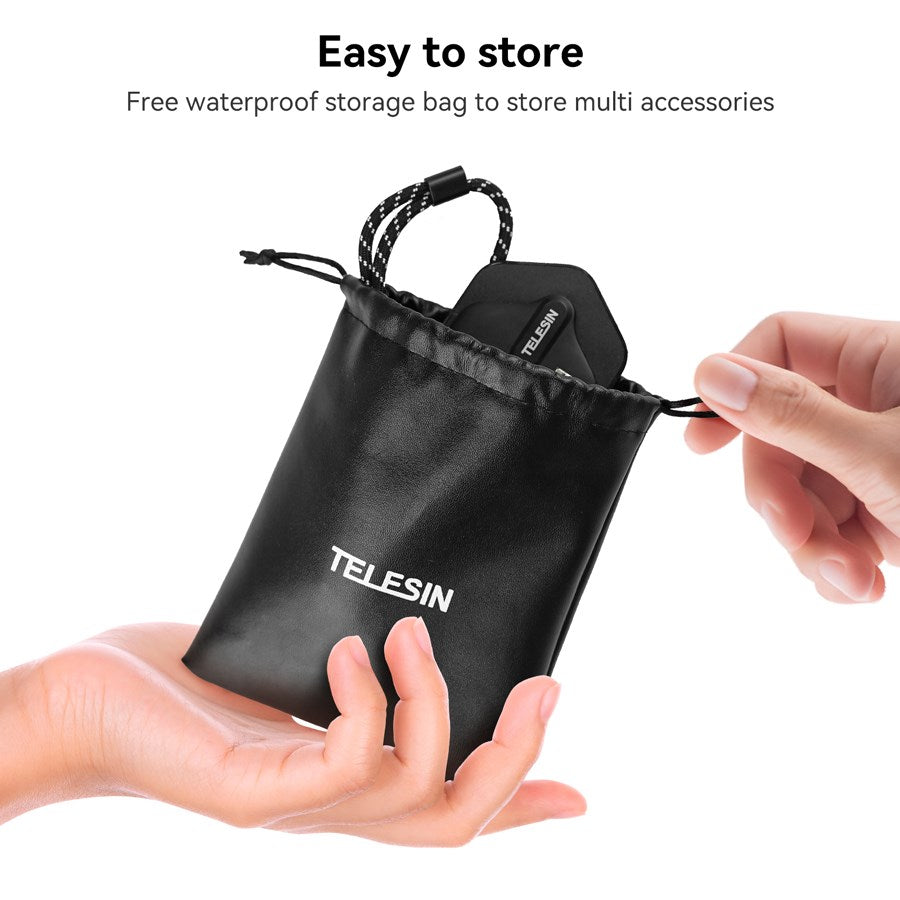 TE MMK 001 Telesin Magnetic Mount For Action Cameras With Nano Sticker Kit 5