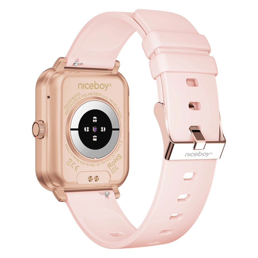 Watch Lite 4 Rose Niceboy Watch Lite 4 Arctic Rose Gold 3 Removebg