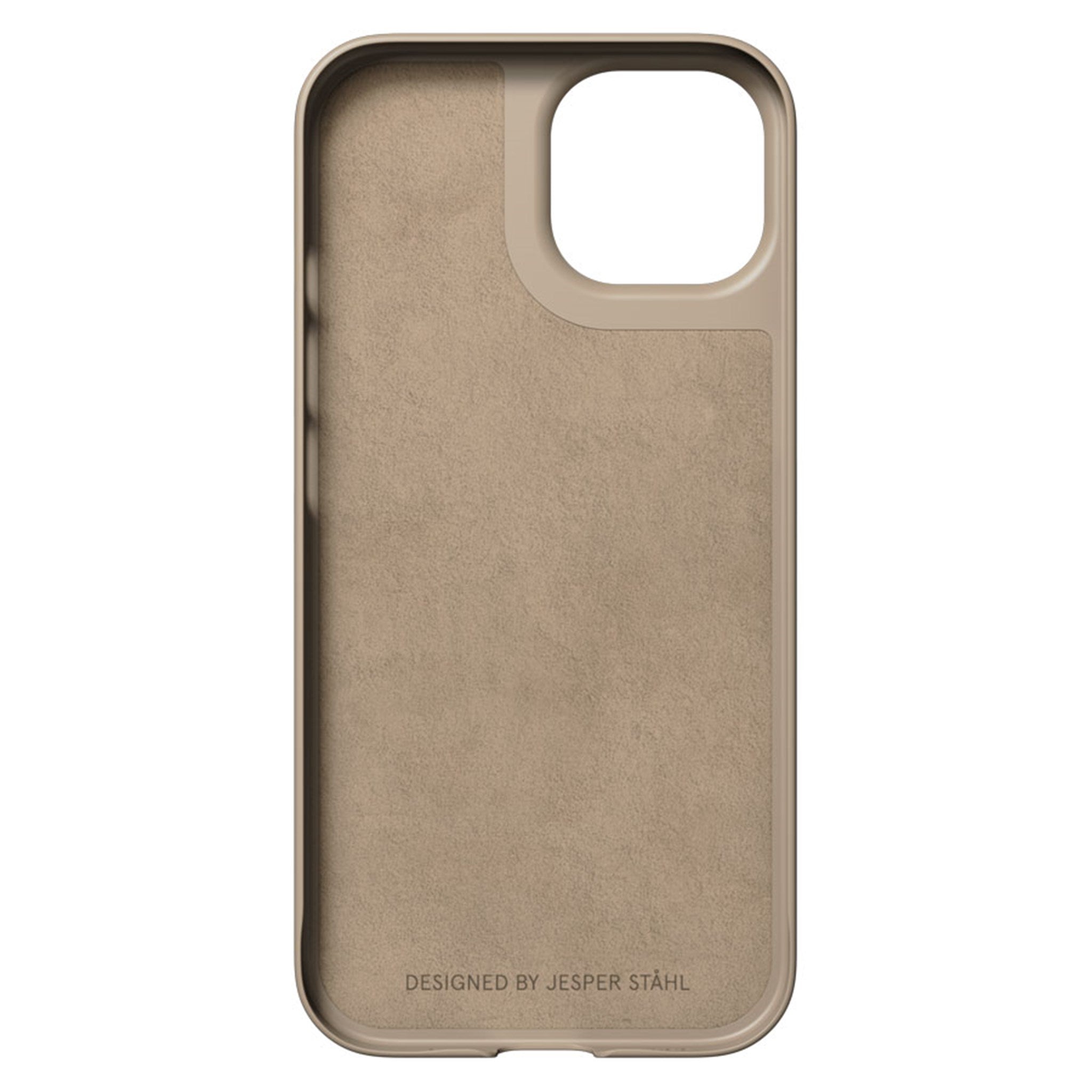 00 000 0090 0004 Nudient Thin Iphone 15 Magsafe Mobilcover, Clay Beige 2