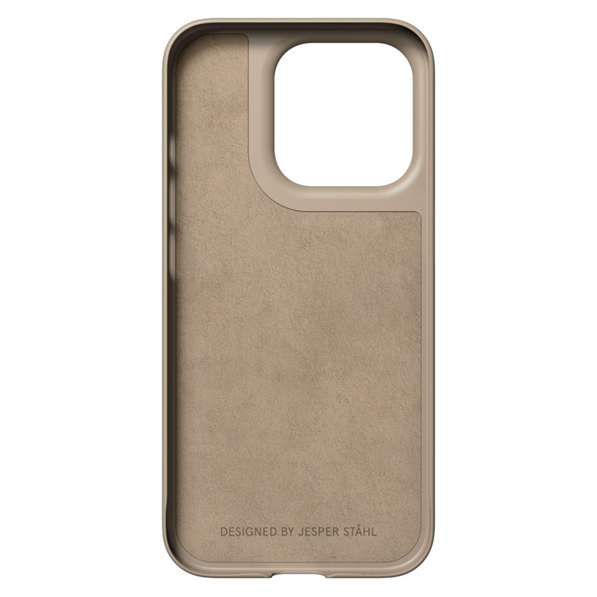 00 000 0092 0004 Nudient Thin Iphone 15 Pro Magsafe Mobilcover, Clay Beige 2