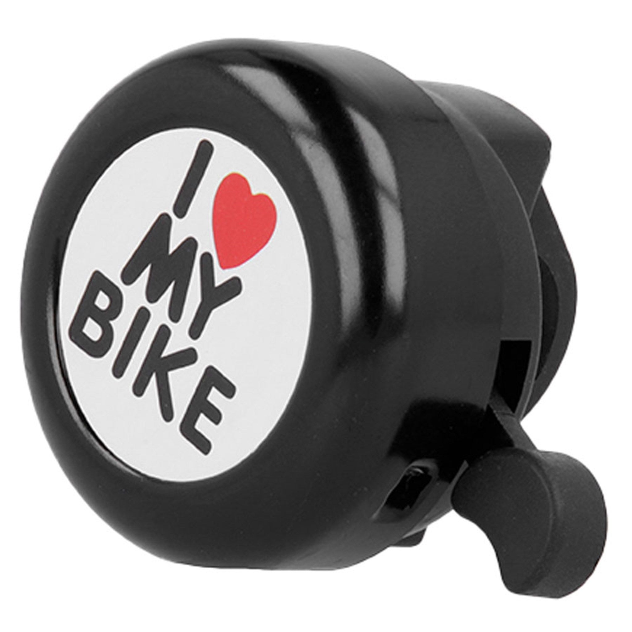 BIKE00022 Forever I Love My Bike Ringeklokken Til Cykel, Sort 2