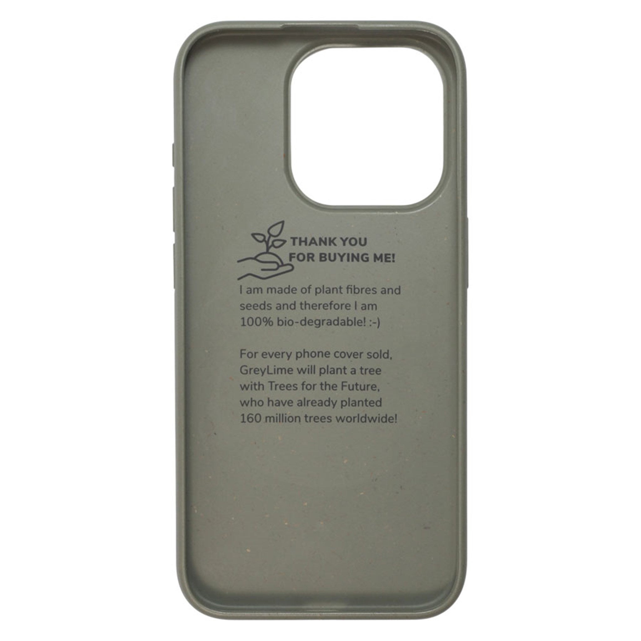 COIP15L03 Greylime Iphone 15 Pro Miljøvenligt Cover Grøn 2