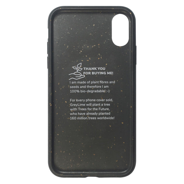 COIPXR06 Greylime Iphone XR Biodegradable Cover Black 4