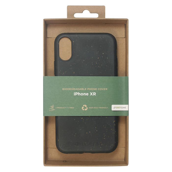 COIPXR06 Greylime Iphone XR Biodegradable Cover Black 6