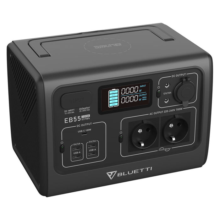 EB55 Bluetti Bluetti By Poweroak EB55 537Wh Power Station 6