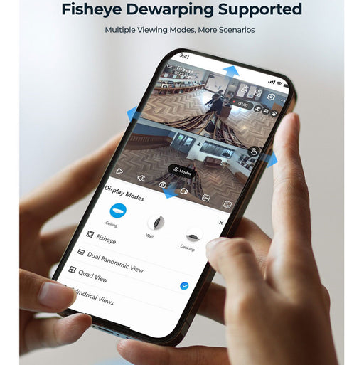 Fe P Reolink FE P Panorama Indendørs Fiskeøje Kamera 2