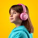 Hive Kiddie Pink Niceboy Hive Kiddie Trådløse Headphones Til Børn, Pink 03
