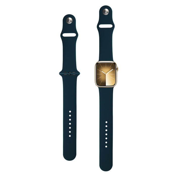 LPAW011 Lippa Apple Watch Silikonerem (38, 40, 41) Mørkegrøn 2