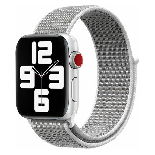LPAW014 Lippa Apple Watch Nylonrem (38, 40, 41), Hvid 1