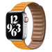 LPAW033 Lippa Apple Watch Magnetisk Læderrem (42, 44, 45, 49), Gulbrun 1