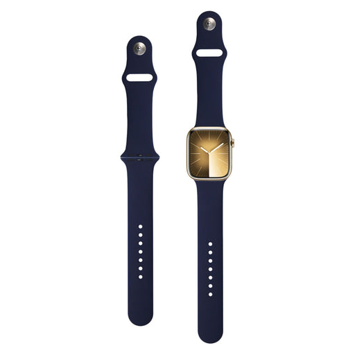 LPAW036 Lippa Apple Watch Silikonerem (42, 44, 45, 49), Navy Blå 2
